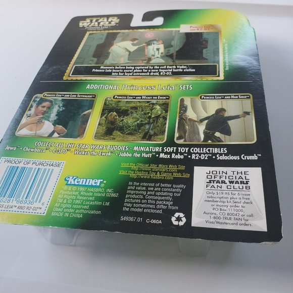 Star Wars 1997 Princess Leia and R2-D2 Rare - Picture 7 of 7